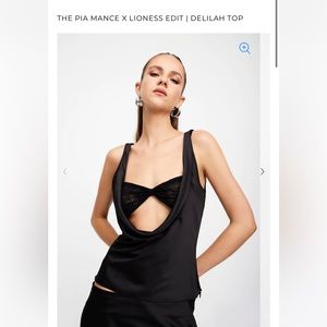 Lioness x Pia Mance Delilah Top (never worn in bag)